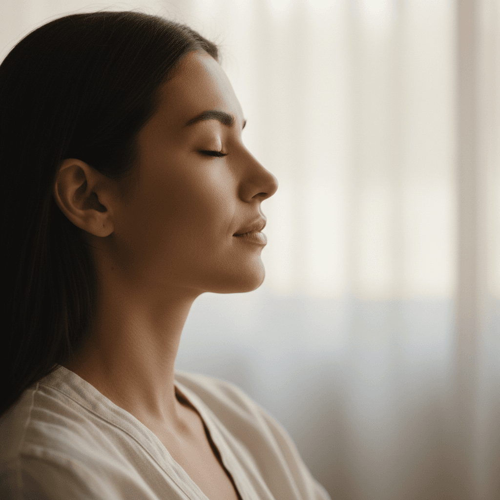 Group practicing breathwork and mindfulness together